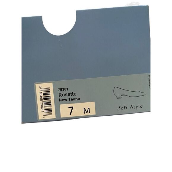 Soft Style by Hush Puppies Rosette Heels Formal Chunky Career Professional Block - Picture 9 of 9